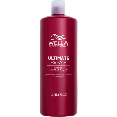 Wella Professionals Ultimate Repair Shampoo, Deep Repair for Damaged Hair, with Wella Professionals Ultimate Repair Shampoo, Deep Repair for Damaged Hair, with