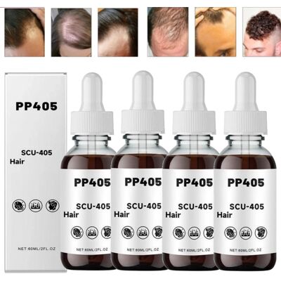 Unbranded 4PC PP405 Hair Care Anti-Hair Loss Fast Absorbing and Non-Greasy Hair Growth 60m Unbranded 4PC PP405 Hair Care Anti-Hair Loss Fast Absorbing and Non-Greasy Hair Growth 60m