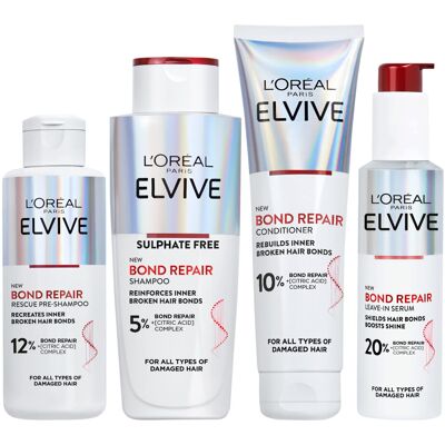 L’Oréal Paris L?Oreal Paris Elvive Bond Repair Hero Set for Damaged Hair, Pre-Shampoo Treatmen L’Oréal Paris L?Oreal Paris Elvive Bond Repair Hero Set for Damaged Hair, Pre-Shampoo Treatmen