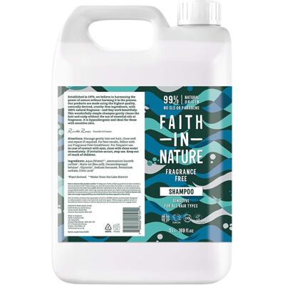 Faith In Nature Natural Fragrance Free Shampoo, Sensitive, Vegan and Cruelty Fre Faith In Nature Natural Fragrance Free Shampoo, Sensitive, Vegan and Cruelty Fre