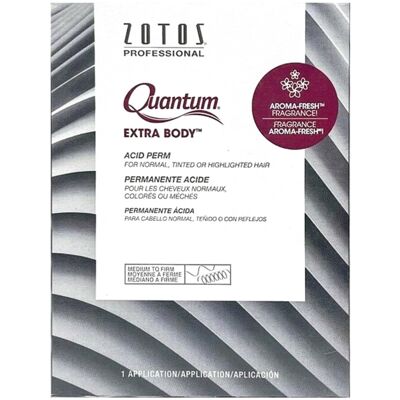 Zotos Quantum Extra Body Acid Permanent for Unisex 1 Application Treatment Zotos Quantum Extra Body Acid Permanent for Unisex 1 Application Treatment
