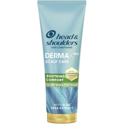 Head & Shoulders DermaXPro Soothing Comfort Lightweight Conditioner 350ml with A Head & Shoulders DermaXPro Soothing Comfort Lightweight Conditioner 350ml with A