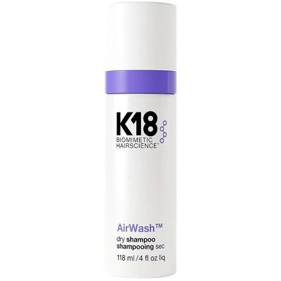 K18 Airwash Dry Shampoo - Controls Oil & Odor - 118mL K18 Airwash Dry Shampoo - Controls Oil & Odor - 118mL