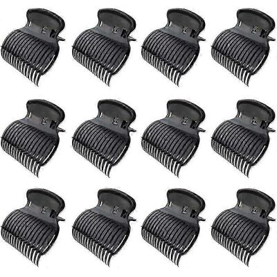 Unbranded Set of 12 hair roller clips, roller clips, insulated clips for perms Unbranded Set of 12 hair roller clips, roller clips, insulated clips for perms