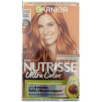 Garnier - Nutrisse Ultra Color - 7 Copper Passion Garnier - Nutrisse Ultra Color - 7 Copper Passion