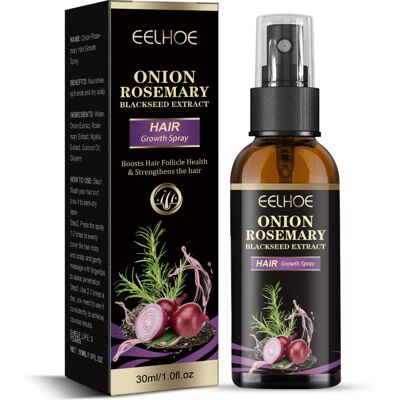 Unbranded 30ml Onion Rosemary Hair Growth Spray Controls Hair Loss, Suitable for All Hair Unbranded 30ml Onion Rosemary Hair Growth Spray Controls Hair Loss, Suitable for All Hair