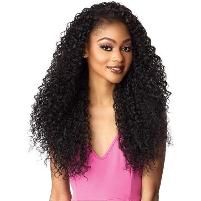 Sensationnel Instant Weave Half Wig - 5 Synthetic Blendwig Adjustable Drawstring Sensationnel Instant Weave Half Wig - 5 Synthetic Blendwig Adjustable Drawstring