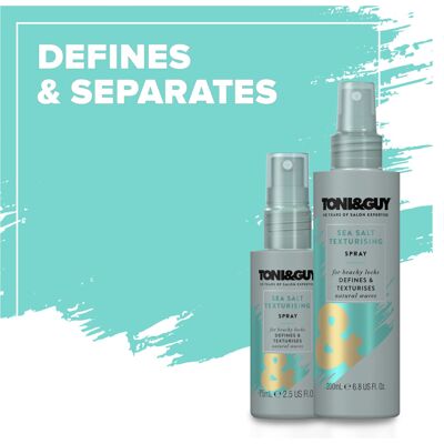 Toni & Guy Sea Salt Texturising Spray, 200 ml Toni & Guy Sea Salt Texturising Spray, 200 ml