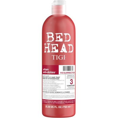 Bed Head by TIGI - Urban Antidotes Resurrection Conditioner - Ideal for Damaged Bed Head by TIGI - Urban Antidotes Resurrection Conditioner - Ideal for Damaged