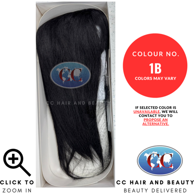 Sleek Human Hair Wig (1B Natural Black) Sleek 100% Human Hair Platinum Wig 15'' to 16'' Inch Sleek Human Hair Wig (1B Natural Black) Sleek 100% Human Hair Platinum Wig 15'' to 16'' Inch