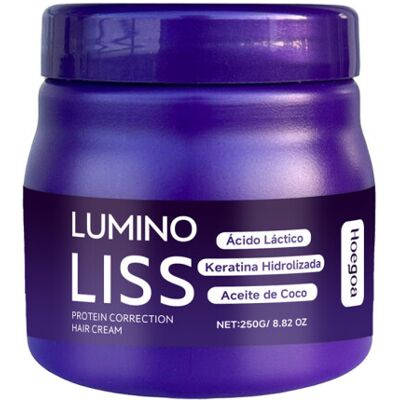 Unbranded (250g) Hair Straightening Cream Protein nourishes and smoothes hair, creating si Unbranded (250g) Hair Straightening Cream Protein nourishes and smoothes hair, creating si
