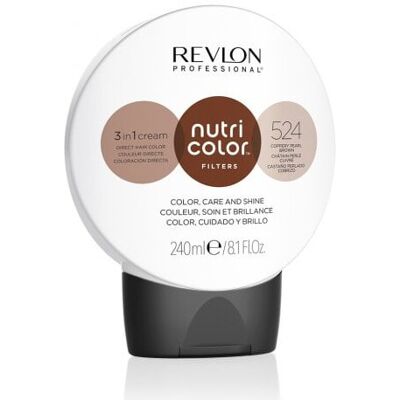 Revlon Nutri Color Coppery Pearl Brown - Hair Colour Mask Revlon Nutri Color Coppery Pearl Brown - Hair Colour Mask