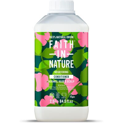 Faith In Nature Natural Wild Rose Conditioner, Nourishing for Normal Hair & Scal Faith In Nature Natural Wild Rose Conditioner, Nourishing for Normal Hair & Scal
