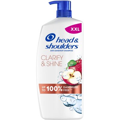 Head & Shoulders Clarify & Shine Anti Dandruff Shampoo 800ml, Daily Use Clarifyi Head & Shoulders Clarify & Shine Anti Dandruff Shampoo 800ml, Daily Use Clarifyi