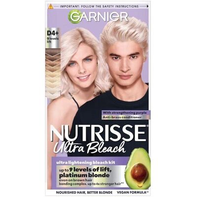 Garnier - Nutrisse Ultra Color D4+ - Bleach - Hair Dye Garnier - Nutrisse Ultra Color D4+ - Bleach - Hair Dye