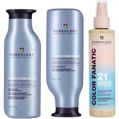 REDKEN Pureology Strength Cure Blonde Shampoo 26ml, Strength Cure Blonde Cond REDKEN Pureology Strength Cure Blonde Shampoo 26ml, Strength Cure Blonde Cond