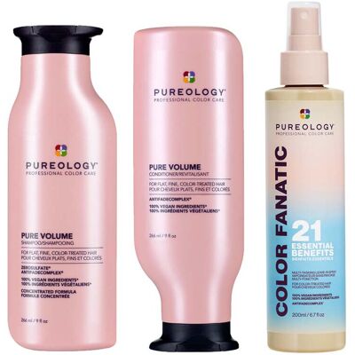 REDKEN Pureology Pure Volume Shampoo 266ml, Pure Volume Conditioner & Color F REDKEN Pureology Pure Volume Shampoo 266ml, Pure Volume Conditioner & Color F