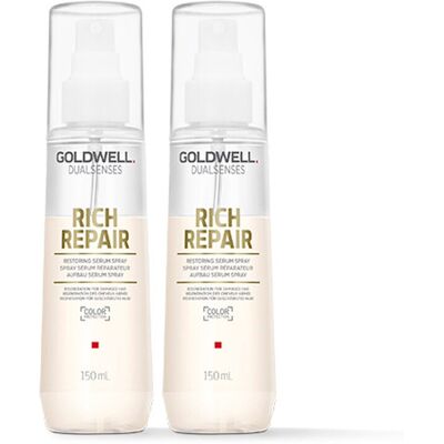 Goldwell Dual Senses Rich Repair Restoring Serum Spray 150ml Double Goldwell Dual Senses Rich Repair Restoring Serum Spray 150ml Double