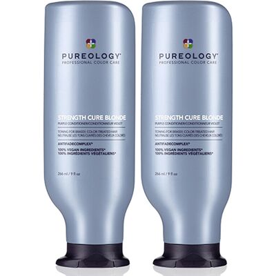 Pureology Strength Cure Blonde Conditioner 266ml Double Pureology Strength Cure Blonde Conditioner 266ml Double