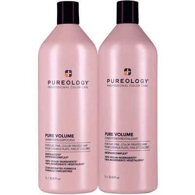 Pureology Pure Volume Shampoo 1000ml & Conditioner 1000ml Duo Worth Pureology Pure Volume Shampoo 1000ml & Conditioner 1000ml Duo Worth