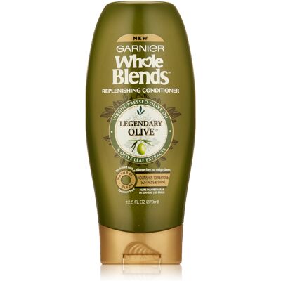 Garnier Whole Blends Replenishing Conditioner Legendary Olive, Dry Hair, 12.5 fl Garnier Whole Blends Replenishing Conditioner Legendary Olive, Dry Hair, 12.5 fl