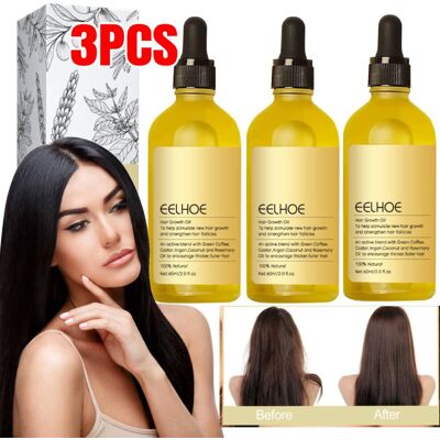 Unbranded 3X Hair Regrowth Serum Natural Rosemary Essential Oil Unbranded 3X Hair Regrowth Serum Natural Rosemary Essential Oil