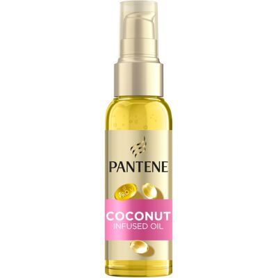 Pantene Pro-V Defined Curls Hair Oil 100ml, Coconut Infused, For Frizzy Curls, L Pantene Pro-V Defined Curls Hair Oil 100ml, Coconut Infused, For Frizzy Curls, L