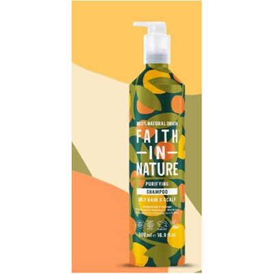 Faith In Nature - Grapefruit & Orange - 500ml - Shampoo Faith In Nature - Grapefruit & Orange - 500ml - Shampoo