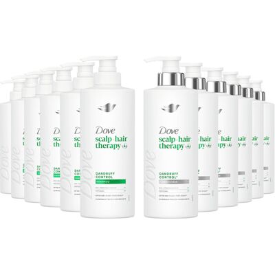 Dove Scalp + Hair Therapy Dandruff Control Shampoo & Conditioner Duo 250ml, 6pk Dove Scalp + Hair Therapy Dandruff Control Shampoo & Conditioner Duo 250ml, 6pk