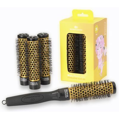 Olivia Garden Kit Multibrush 25mm - Hair Curlers Kit Olivia Garden Kit Multibrush 25mm - Hair Curlers Kit
