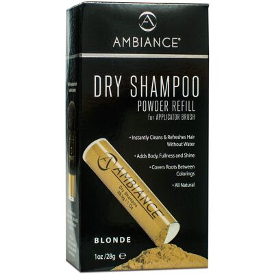 Ambiance Dry Shampoo-3-in-1 Cleans, Covers & Conceals. Absorbs Oil to Refresh Ha Ambiance Dry Shampoo-3-in-1 Cleans, Covers & Conceals. Absorbs Oil to Refresh Ha