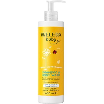 Weleda Baby Shampoo & Body Wash, Baby Bath, Kids Shampoo & Wash, Sensitive Calen Weleda Baby Shampoo & Body Wash, Baby Bath, Kids Shampoo & Wash, Sensitive Calen