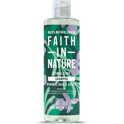 Faith In Nature Natural Rosemary Shampoo, Stimulating for Normal Hair & Scalp, V Faith In Nature Natural Rosemary Shampoo, Stimulating for Normal Hair & Scalp, V