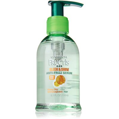 Garnier Hair Care Fructis Sleek & Shine Anti-frizz Serum, 5.1 Fluid Ounce Pack o Garnier Hair Care Fructis Sleek & Shine Anti-frizz Serum, 5.1 Fluid Ounce Pack o