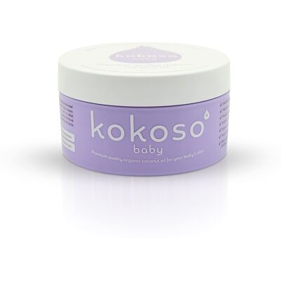 Kokoso Baby Organic Coconut Oil - Moisturising 100% Natural Baby Oil for Baby Ma Kokoso Baby Organic Coconut Oil - Moisturising 100% Natural Baby Oil for Baby Ma