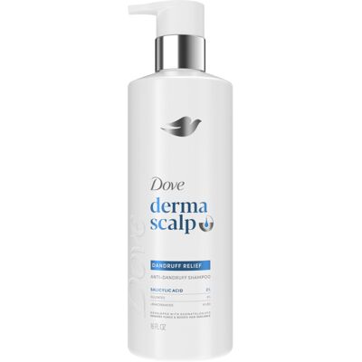 Dove Derma Scalp Dandruff Relief Shampoo 1 ct with Salicylic Acid, Sulfates and Dove Derma Scalp Dandruff Relief Shampoo 1 ct with Salicylic Acid, Sulfates and