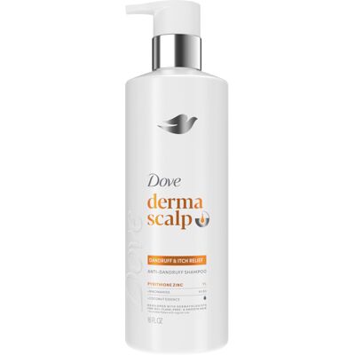 Dove Derma Scalp Shampoo 1 ct Dandruff & Itch Relief for 100% Flake-Free* & Smoo Dove Derma Scalp Shampoo 1 ct Dandruff & Itch Relief for 100% Flake-Free* & Smoo