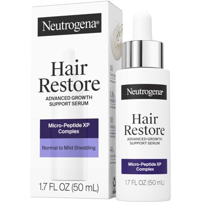 Neutrogena Hair Restore Advanced Growth Support Serum, Hair & Scalp Treatment wi Neutrogena Hair Restore Advanced Growth Support Serum, Hair & Scalp Treatment wi