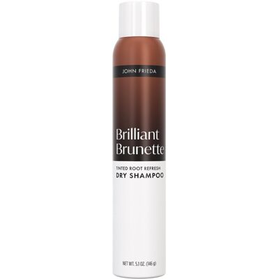 John Frieda Tinted Dry Shampoo for Brunette Hair, Root Refresh Spray with Color John Frieda Tinted Dry Shampoo for Brunette Hair, Root Refresh Spray with Color