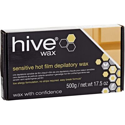 Hive Options Sensitive Hot Film Brazilian Depilatory Wax Block Low Hive Options Sensitive Hot Film Brazilian Depilatory Wax Block Low