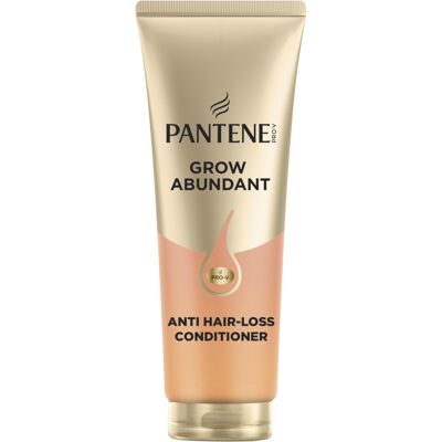 Pantene Grow Abundant Anti Hair Loss Conditioner 250ml, Fine/Weak Hair, 5X Stron Pantene Grow Abundant Anti Hair Loss Conditioner 250ml, Fine/Weak Hair, 5X Stron