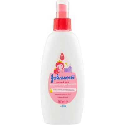 Johnson's Baby Johnson's Kids Strong & Shiny Conditioner Spray Without Rinse 200 ml, Children's Johnson's Baby Johnson's Kids Strong & Shiny Conditioner Spray Without Rinse 200 ml, Children's