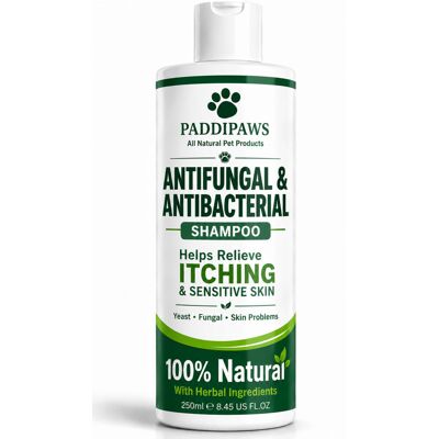 PADDIPAWS Itchy Dog Shampoo – Antifungal & Antibacterial Dog Shampoo for Sensitive Skin, H PADDIPAWS Itchy Dog Shampoo – Antifungal & Antibacterial Dog Shampoo for Sensitive Skin, H