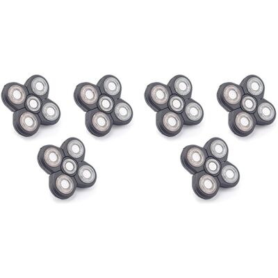 Saudism 6PCS Replacement Shaver Electric Shaver 5 Cutter Floating Waterproof Stainless Saudism 6PCS Replacement Shaver Electric Shaver 5 Cutter Floating Waterproof Stainless