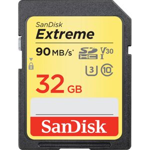 Sandisk Extreme, 32 GB 32GB SDHC UHS-I Class 10 memory card Sandisk Extreme, 32 GB 32GB SDHC UHS-I Class 10 memory card