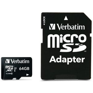 Verbatim Pro 64GB MicroSDXC UHS Class 10 memory card Verbatim Pro 64GB MicroSDXC UHS Class 10 memory card