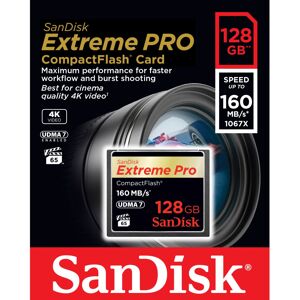 Sandisk Extreme Pro Compact Flash 128GB Sandisk Extreme Pro Compact Flash 128GB