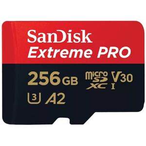 SanDisk Extreme PRO A2 200 MB/s microSD - microSDXC 256GB SanDisk Extreme PRO A2 200 MB/s microSD - microSDXC 256GB