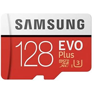 SAMSUNG Evo plus 128GB Micro SD SDXC Class 10 memory card U3 100MB/S (MB-MC128HA APC) SAMSUNG Evo plus 128GB Micro SD SDXC Class 10 memory card U3 100MB/S (MB-MC128HA APC)
