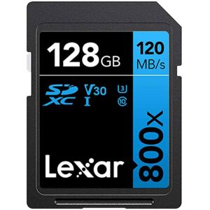 Lexar High-Performance 800x SD - SDXC 128GB Lexar High-Performance 800x SD - SDXC 128GB